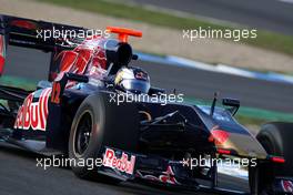 02.12.2009 Jerez, Spain,  Mirko Bortolotti (ITA), Tests for Scuderia Toro Rosso - Formula 1 Testing, Jerez