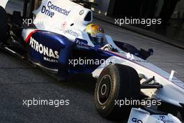 02.12.2009 Jerez, Spain,  Esteban Gutierrez (MEX), Tests for BMW Sauber team- Formula 1 Testing, Jerez