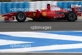 02.12.2009 Jerez, Spain,  Jules Bianchi (FRA), Tests for Scuderia Ferrari  - Formula 1 Testing, Jerez