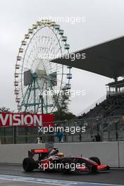 02.10.2009 Suzuka, Japan,  Lewis Hamilton (GBR), McLaren Mercedes - Formula 1 World Championship, Rd 15, Japanese Grand Prix, Friday Practice