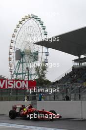 02.10.2009 Suzuka, Japan,  Kimi Raikkonen (FIN), Räikkönen, Scuderia Ferrari, F60 - Formula 1 World Championship, Rd 15, Japanese Grand Prix, Friday Practice