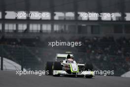 02.10.2009 Suzuka, Japan,  Rubens Barrichello (BRA), Brawn GP  - Formula 1 World Championship, Rd 15, Japanese Grand Prix, Friday Practice