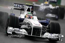 02.10.2009 Suzuka, Japan,  Nick Heidfeld (GER), BMW Sauber F1 Team - Formula 1 World Championship, Rd 15, Japanese Grand Prix, Friday Practice