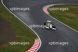 02.10.2009 Suzuka, Japan,  Jenson Button (GBR), Brawn GP  - Formula 1 World Championship, Rd 15, Japanese Grand Prix, Friday Practice