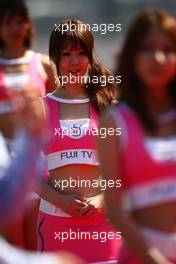 04.10.2009 Suzuka, Japan,  Grid girl - Formula 1 World Championship, Rd 15, Japanese Grand Prix, Sunday Grid Girl
