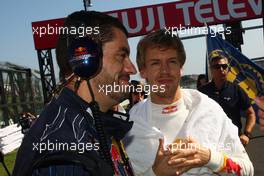 04.10.2009 Suzuka, Japan,  Sebastian Vettel (GER), Red Bull Racing - Formula 1 World Championship, Rd 15, Japanese Grand Prix, Sunday Pre-Race Grid