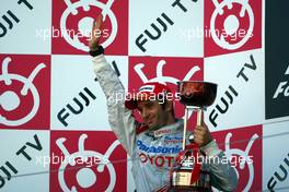 04.10.2009 Suzuka, Japan,  Jarno Trulli (ITA), Toyota Racing - Formula 1 World Championship, Rd 15, Japanese Grand Prix, Sunday Podium