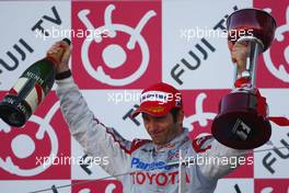 04.10.2009 Suzuka, Japan,  Jarno Trulli (ITA), Toyota Racing - Formula 1 World Championship, Rd 15, Japanese Grand Prix, Sunday Podium