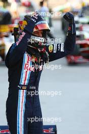 04.10.2009 Suzuka, Japan,  1st place race winner Sebastian Vettel (GER), Red Bull Racing - Formula 1 World Championship, Rd 15, Japanese Grand Prix, Sunday Podium
