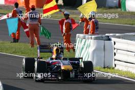 04.10.2009 Suzuka, Japan,  Sebastian Vettel (GER), Red Bull Racing  - Formula 1 World Championship, Rd 15, Japanese Grand Prix, Sunday Podium