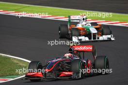 04.10.2009 Suzuka, Japan,  Heikki Kovalainen (FIN), McLaren Mercedes, MP4-24 - Formula 1 World Championship, Rd 15, Japanese Grand Prix, Sunday Race