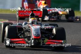 04.10.2009 Suzuka, Japan,  Lewis Hamilton (GBR), McLaren Mercedes - Formula 1 World Championship, Rd 15, Japanese Grand Prix, Sunday Race