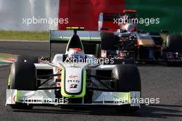 04.10.2009 Suzuka, Japan,  Rubens Barrichello (BRA), BrawnGP - Formula 1 World Championship, Rd 15, Japanese Grand Prix, Sunday Race
