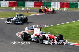 04.10.2009 Suzuka, Japan,  Jarno Trulli (ITA), Toyota Racing,- Formula 1 World Championship, Rd 15, Japanese Grand Prix, Sunday Race