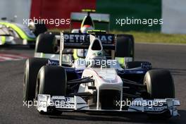 04.10.2009 Suzuka, Japan,  Nick Heidfeld (GER), BMW Sauber F1 Team - Formula 1 World Championship, Rd 15, Japanese Grand Prix, Sunday Race