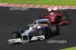 04.10.2009 Suzuka, Japan,  Robert Kubica (POL), BMW Sauber F1 Team  - Formula 1 World Championship, Rd 15, Japanese Grand Prix, Sunday Race