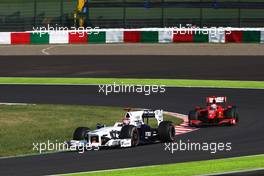 04.10.2009 Suzuka, Japan,  Robert Kubica (POL), BMW Sauber F1 Team, F1.09 - Formula 1 World Championship, Rd 15, Japanese Grand Prix, Sunday Race