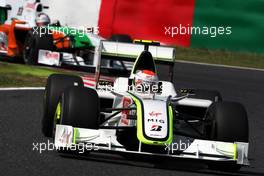 03.10.2009 Suzuka, Japan,  Rubens Barrichello (BRA), BrawnGP - Formula 1 World Championship, Rd 15, Japanese Grand Prix, Saturday Practice