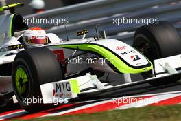 03.10.2009 Suzuka, Japan,  Rubens Barrichello (BRA), Brawn GP, BGP001, BGP 001 - Formula 1 World Championship, Rd 15, Japanese Grand Prix, Saturday Practice