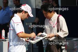 03.10.2009 Suzuka, Japan,  Timo Glock (GER), Toyota F1 Team- Formula 1 World Championship, Rd 15, Japanese Grand Prix, Saturday