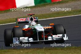 03.10.2009 Suzuka, Japan,  Adrian Sutil (GER), Force India F1 Team - Formula 1 World Championship, Rd 15, Japanese Grand Prix, Saturday Practice
