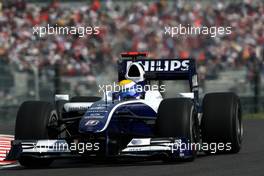 03.10.2009 Suzuka, Japan,  Nico Rosberg (GER), WilliamsF1 Team - Formula 1 World Championship, Rd 15, Japanese Grand Prix, Saturday Qualifying