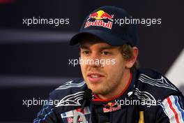 03.10.2009 Suzuka, Japan,  Sebastian Vettel (GER), Red Bull Racing - Formula 1 World Championship, Rd 15, Japanese Grand Prix, Saturday Press Conference