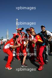 04.10.2009 Suzuka, Japan,  Scuderia Ferrari  fans - Formula 1 World Championship, Rd 15, Japanese Grand Prix, Sunday