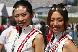 04.10.2009 Suzuka, Japan,  Girls - Formula 1 World Championship, Rd 15, Japanese Grand Prix, Sunday