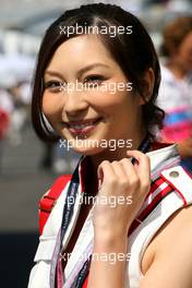 04.10.2009 Suzuka, Japan,  Girl - Formula 1 World Championship, Rd 15, Japanese Grand Prix, Sunday