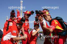 04.10.2009 Suzuka, Japan,  Scuderia Ferrari fans - Formula 1 World Championship, Rd 15, Japanese Grand Prix, Sunday