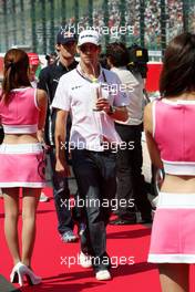 04.10.2009 Suzuka, Japan,  Jenson Button (GBR), BrawnGP - Formula 1 World Championship, Rd 15, Japanese Grand Prix, Sunday