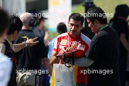 04.10.2009 Suzuka, Japan,  Marc Gene (ESP), Test Driver, Scuderia Ferrari - Formula 1 World Championship, Rd 15, Japanese Grand Prix, Sunday
