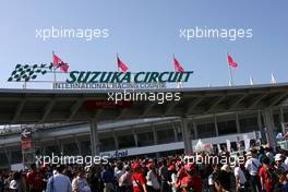 04.10.2009 Suzuka, Japan,  Track atmosphere  - Formula 1 World Championship, Rd 15, Japanese Grand Prix, Sunday