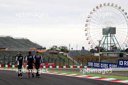 01.10.2009 Suzuka, Japan,  Nico Rosberg (GER), WilliamsF1 Team - Formula 1 World Championship, Rd 15, Japanese Grand Prix, Thursday