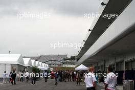 01.10.2009 Suzuka, Japan,  The new paddock - Formula 1 World Championship, Rd 15, Japanese Grand Prix, Thursday
