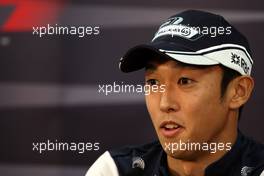 01.10.2009 Suzuka, Japan,  Kazuki Nakajima (JPN), Williams F1 Team - Formula 1 World Championship, Rd 15, Japanese Grand Prix, Thursday Press Conference