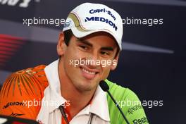 01.10.2009 Suzuka, Japan,  Adrian Sutil (GER), Force India F1 Team- Formula 1 World Championship, Rd 15, Japanese Grand Prix, Thursday Press Conference