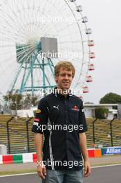 01.10.2009 Suzuka, Japan,  Sebastian Vettel (GER), Red Bull Racing - Formula 1 World Championship, Rd 15, Japanese Grand Prix, Thursday