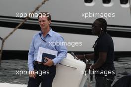 22.05.2009 Monte Carlo, Monaco,  Christian Horner (GBR), Red Bull Racing, Sporting Director on his way to the FOTA meeting on the boat of Flavio Briatore (ITA), Renault F1 Team, Team Chief, Managing Director (Force Blue) - Formula 1 World Championship, Rd 6, Monaco Grand Prix, Friday