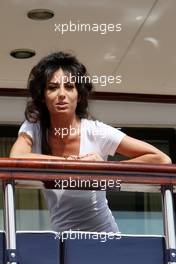 22.05.2009 Monte Carlo, Monaco,  Elisabetta Gregoraci (ITA), Wife of Flavio Briatore (ITA) - Formula 1 World Championship, Rd 6, Monaco Grand Prix, Friday