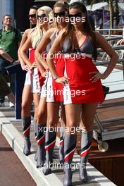 22.05.2009 Monte Carlo, Monaco,  Girls in Monaco - Formula 1 World Championship, Rd 6, Monaco Grand Prix, Friday