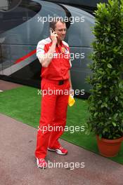 22.05.2009 Monte Carlo, Monaco,  Stefano Domenicali (ITA), Scuderia Ferrari Sporting Director goes to the FOTA meeting on Flavio Briatore (ITA) yacht - Formula 1 World Championship, Rd 6, Monaco Grand Prix, Friday