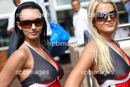 22.05.2009 Monte Carlo, Monaco,  Girls in Monaco - Formula 1 World Championship, Rd 6, Monaco Grand Prix, Friday