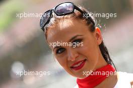 24.05.2009 Monte Carlo, Monaco,  Grid girl - Formula 1 World Championship, Rd 6, Monaco Grand Prix, Sunday Grid Girl