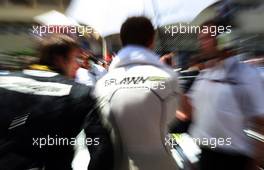 24.05.2009 Monte Carlo, Monaco,  Jenson Button (GBR), Brawn GP - Formula 1 World Championship, Rd 6, Monaco Grand Prix, Sunday Pre-Race Grid