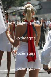 24.05.2009 Monte Carlo, Monaco,  Grid girl - Formula 1 World Championship, Rd 6, Monaco Grand Prix, Sunday Grid Girl