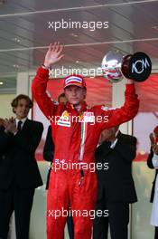24.05.2009 Monte Carlo, Monaco,  Kimi Raikkonen (FIN), Räikkönen, Scuderia Ferrari  - Formula 1 World Championship, Rd 6, Monaco Grand Prix, Sunday Podium