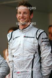 24.05.2009 Monte Carlo, Monaco,  Jenson Button (GBR), Brawn GP  - Formula 1 World Championship, Rd 6, Monaco Grand Prix, Sunday Podium