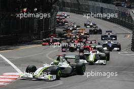 24.05.2009 Monte Carlo, Monaco,  Start of the race - Formula 1 World Championship, Rd 6, Monaco Grand Prix, Sunday Race